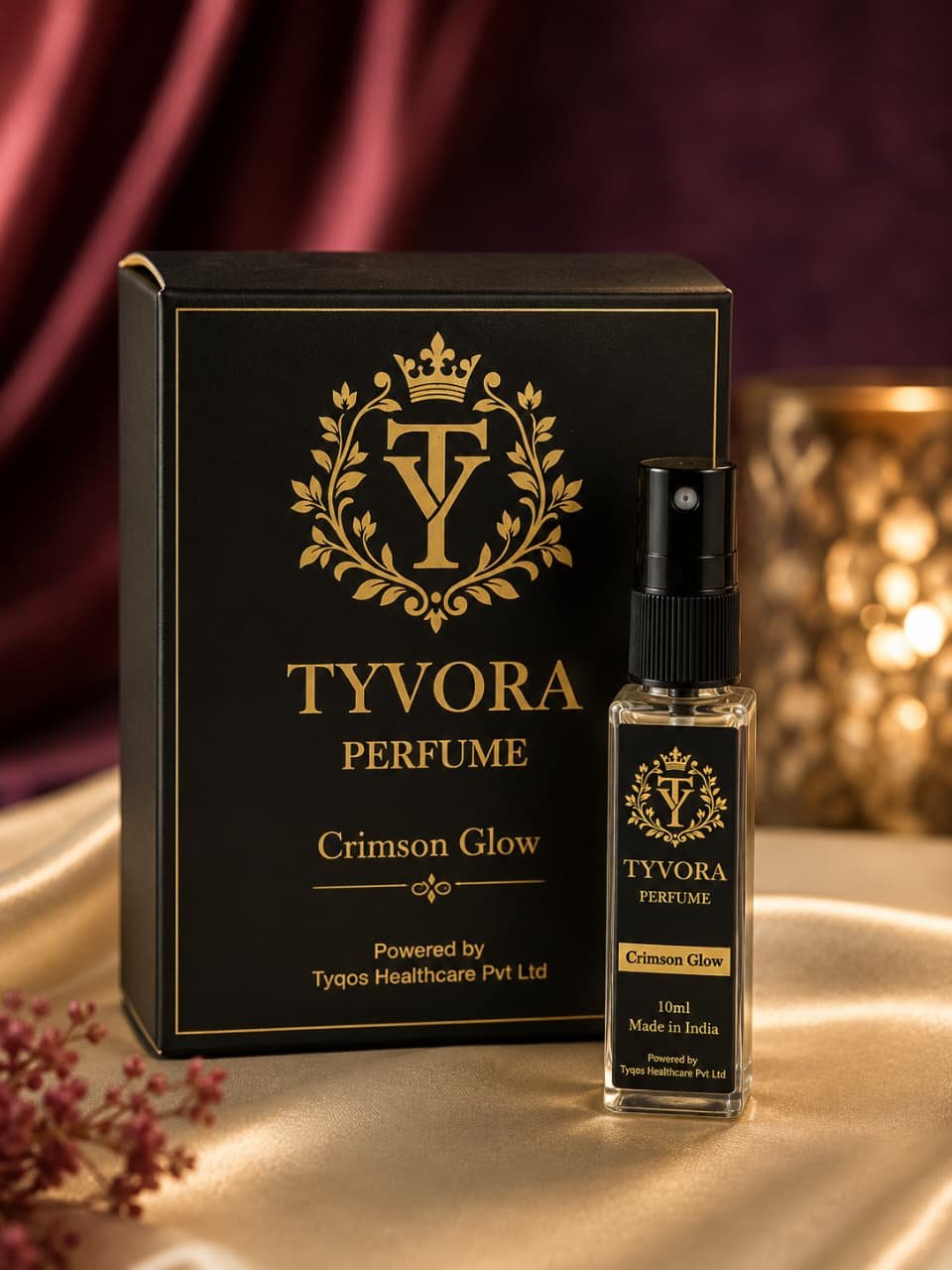 TYVORA Perfume – Crimson Glow